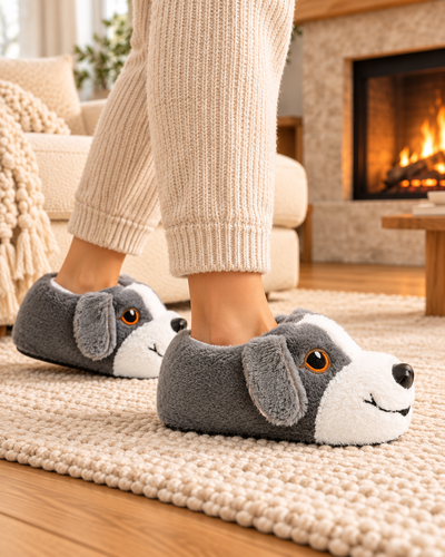 Women Gry Animal 3D Slipper
